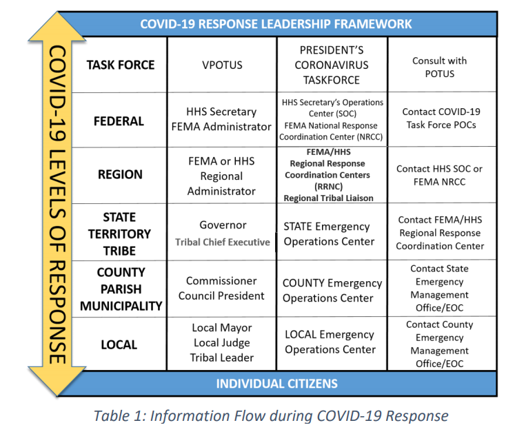 COVID Leadership Framework